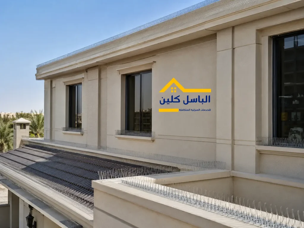 تركيب شبك طارد الحمام