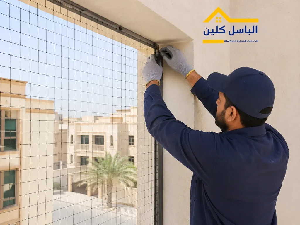 شبك الحمام للنوافذ