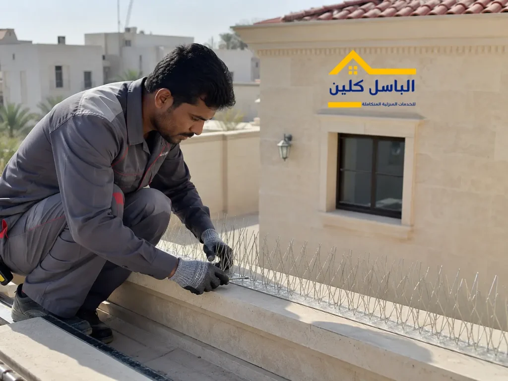 شبك طارد الحمام