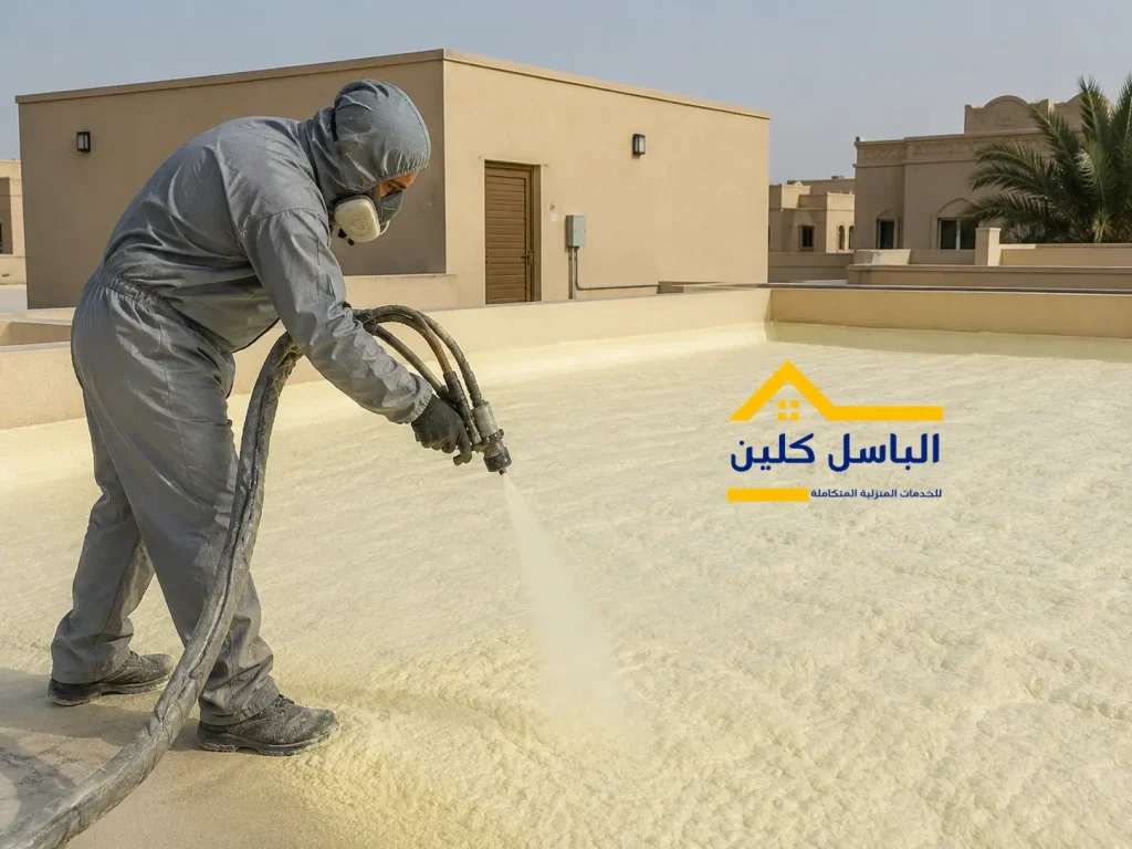 عزل فوم مائي وحراري