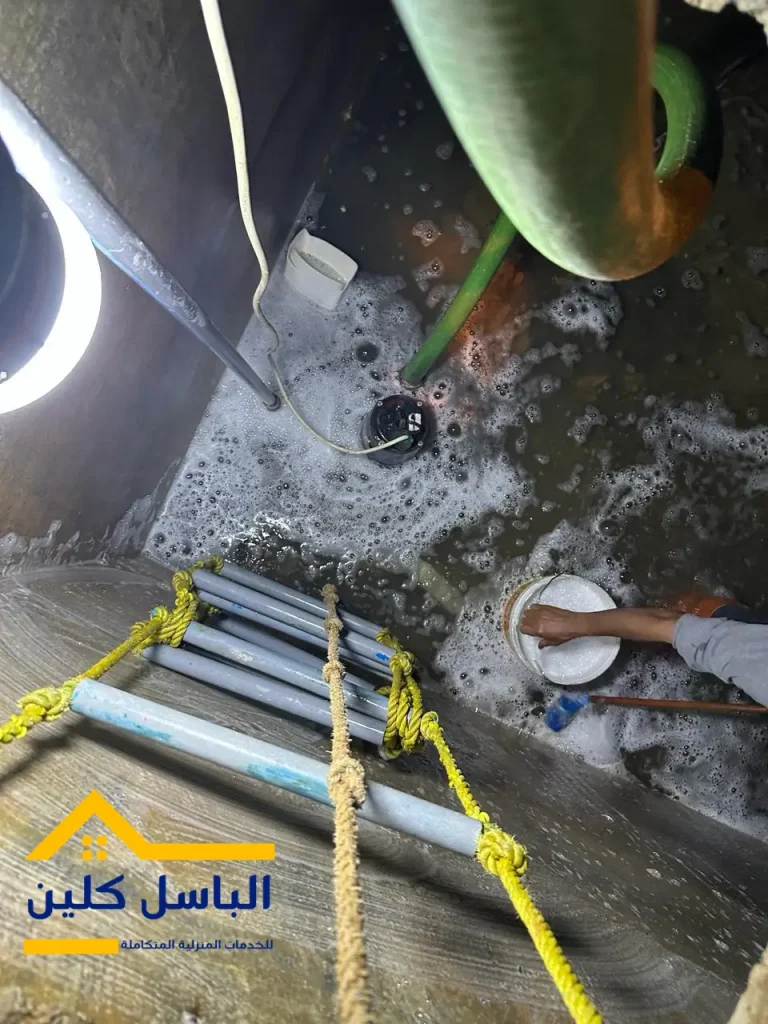 غسيل خزانات المياه